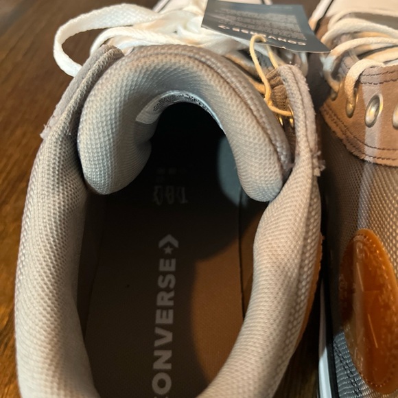 Converse Chuck Taylor All Star Malden Street Mid Grey White A09499C Men's Sz 10 - Picture 8 of 13